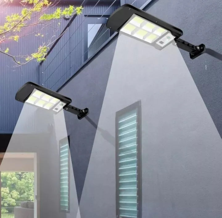 ALUMBRADO LED CON PANEL SOLAR